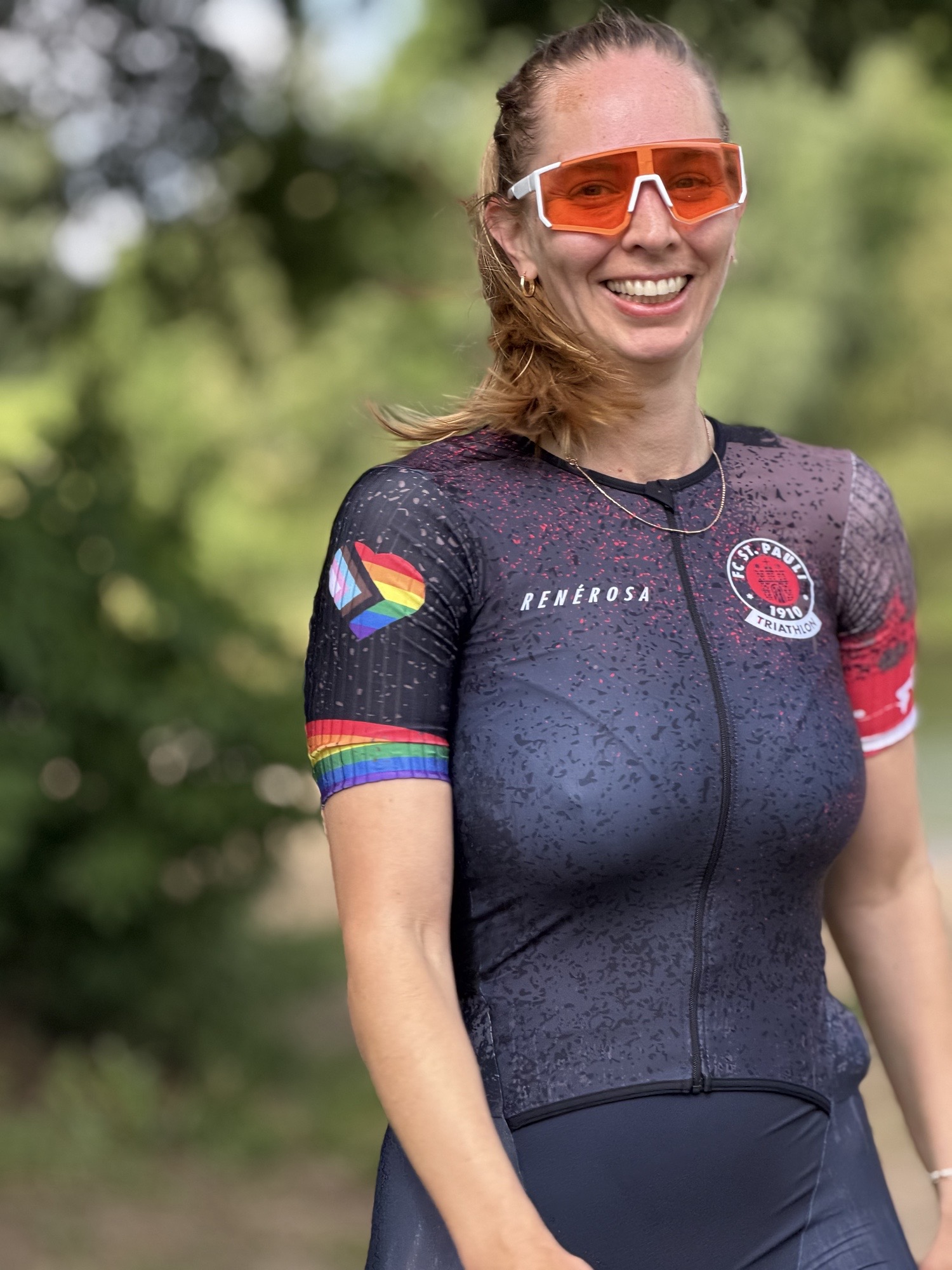 Duathlon athletes in focus